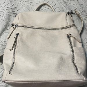 White backpack